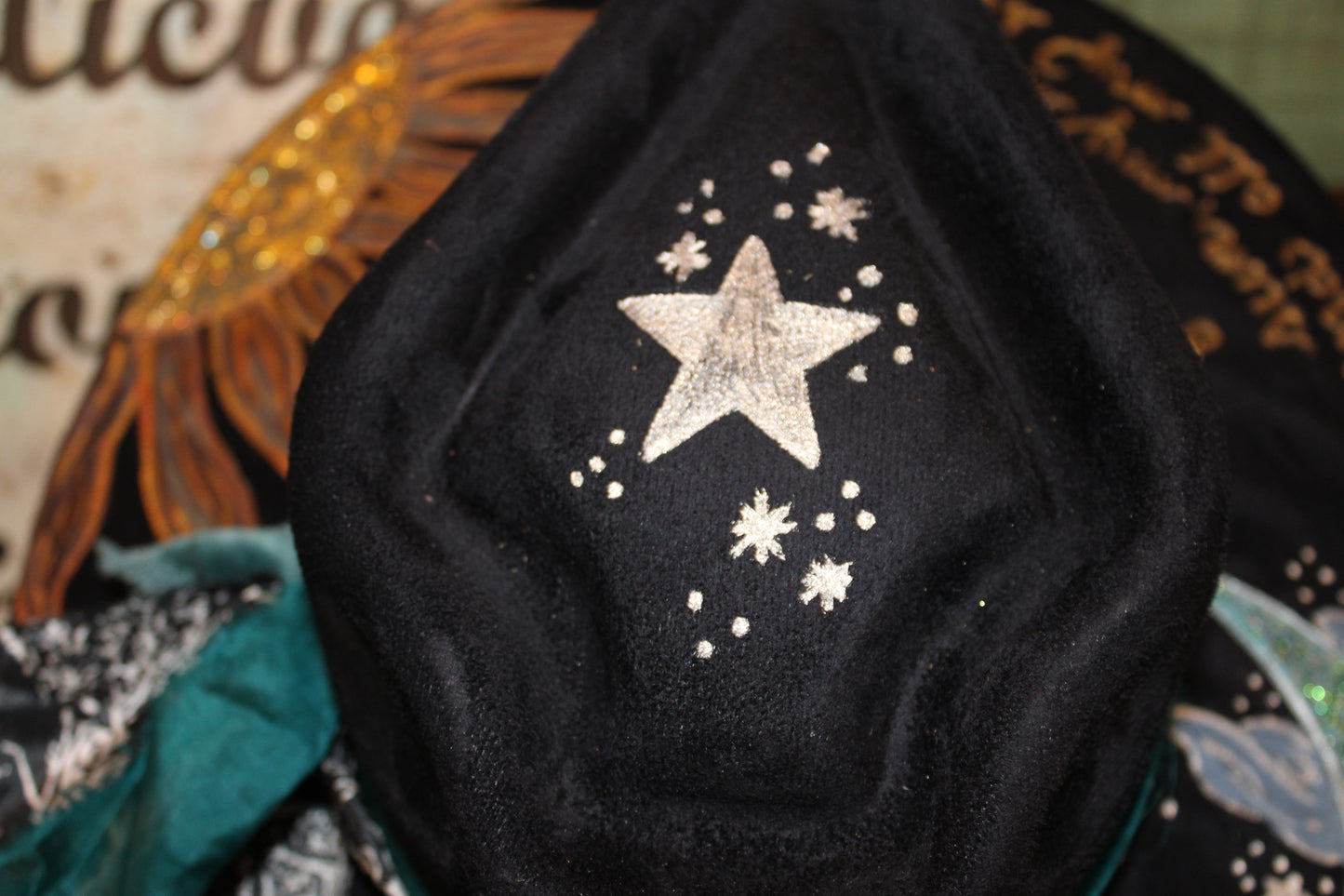 **"Celestial Whisper" Vegan Suede Hat**