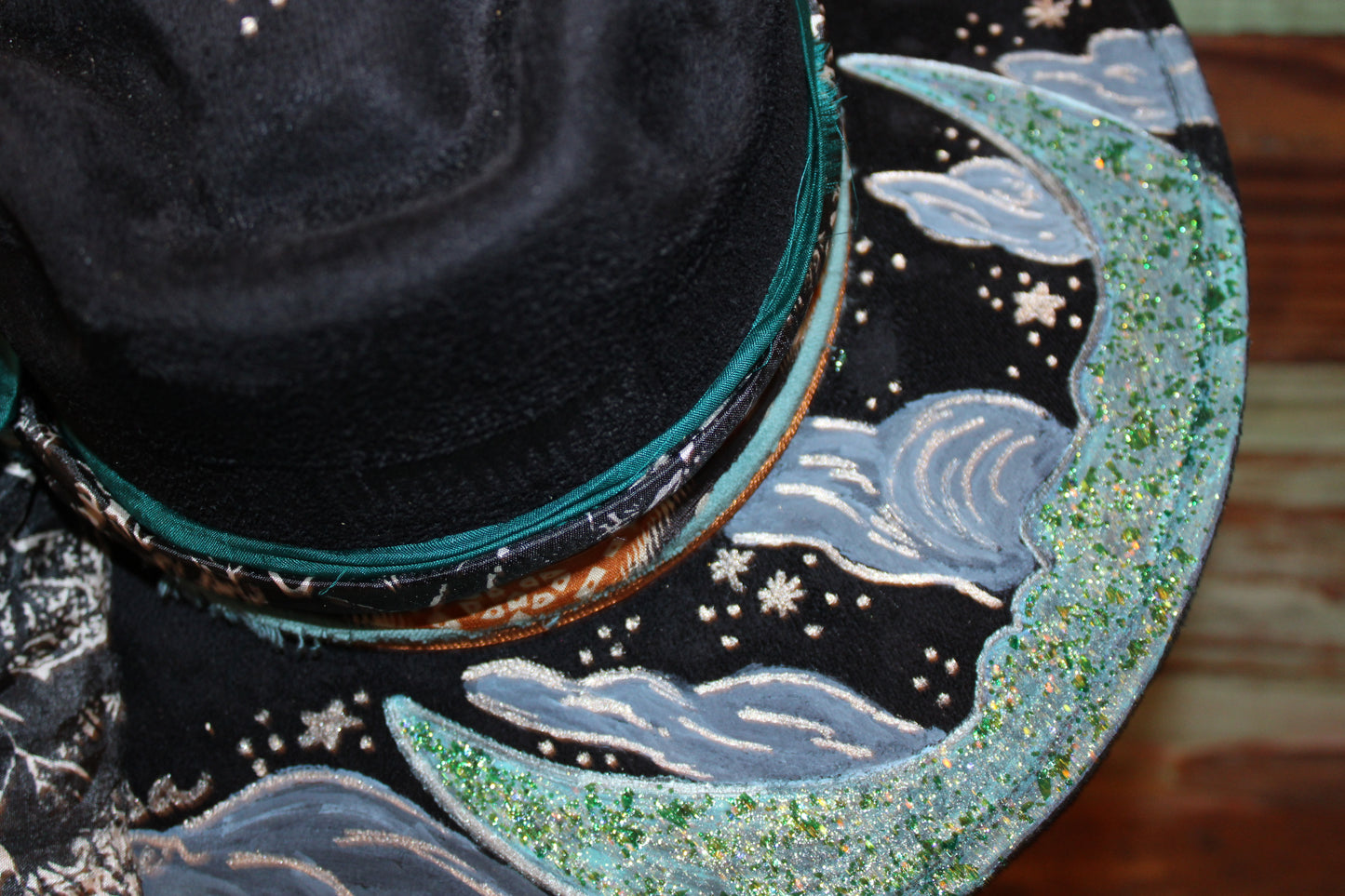 **"Celestial Whisper" Vegan Suede Hat**